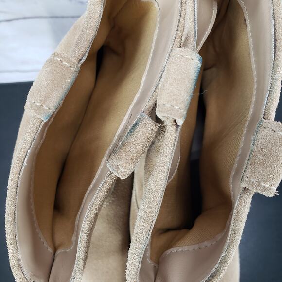 ASOS Women's Tan Faux Suede Western Ankle Boots Size 5 - Picture 7 of 12